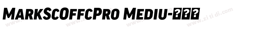 MarkScOffcPro Mediu字体转换
